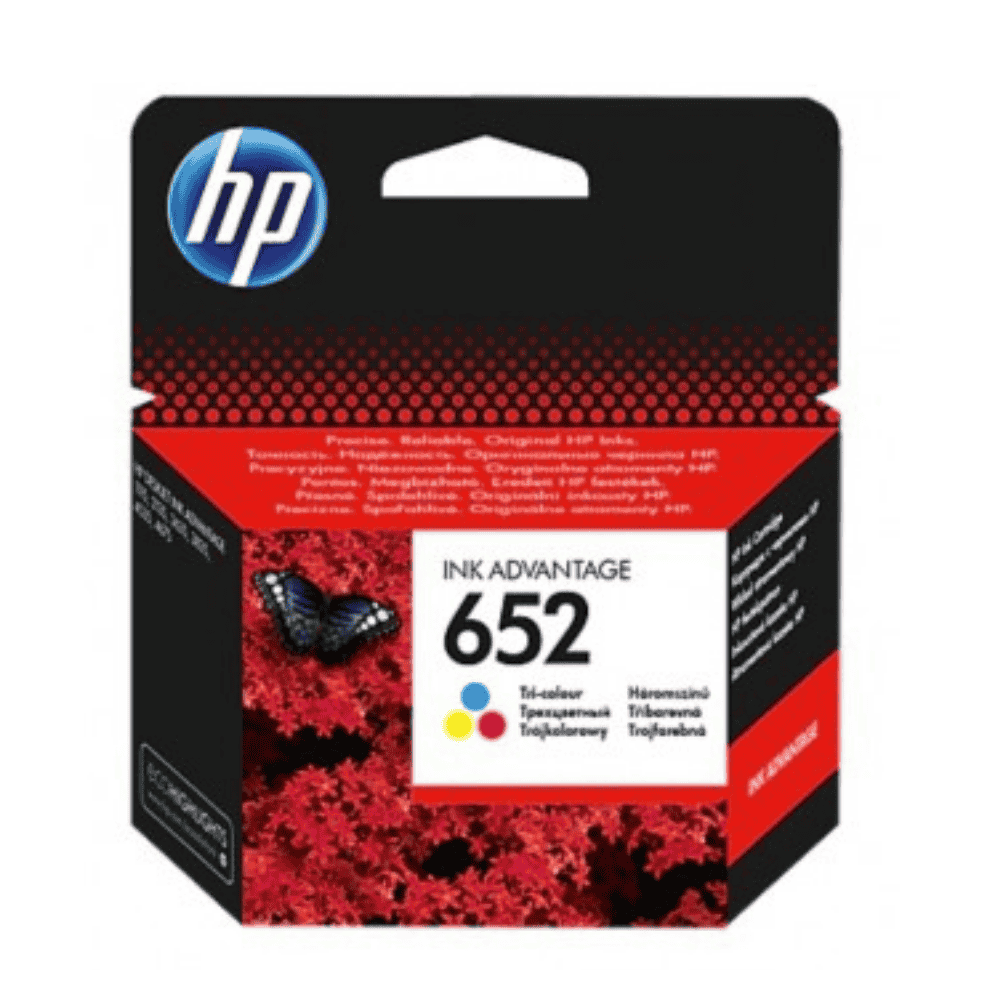 HP 652 Tri-color Ink Cartridge