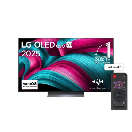 LG 55-Inch OLED evo AI C5 4K Smart TV